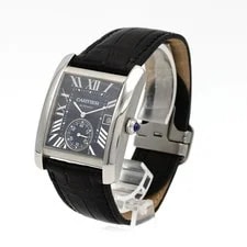 Authentic Cartier Tank MC LM WSTA0010 Stainless Steel Mechanical Automatic #... 2