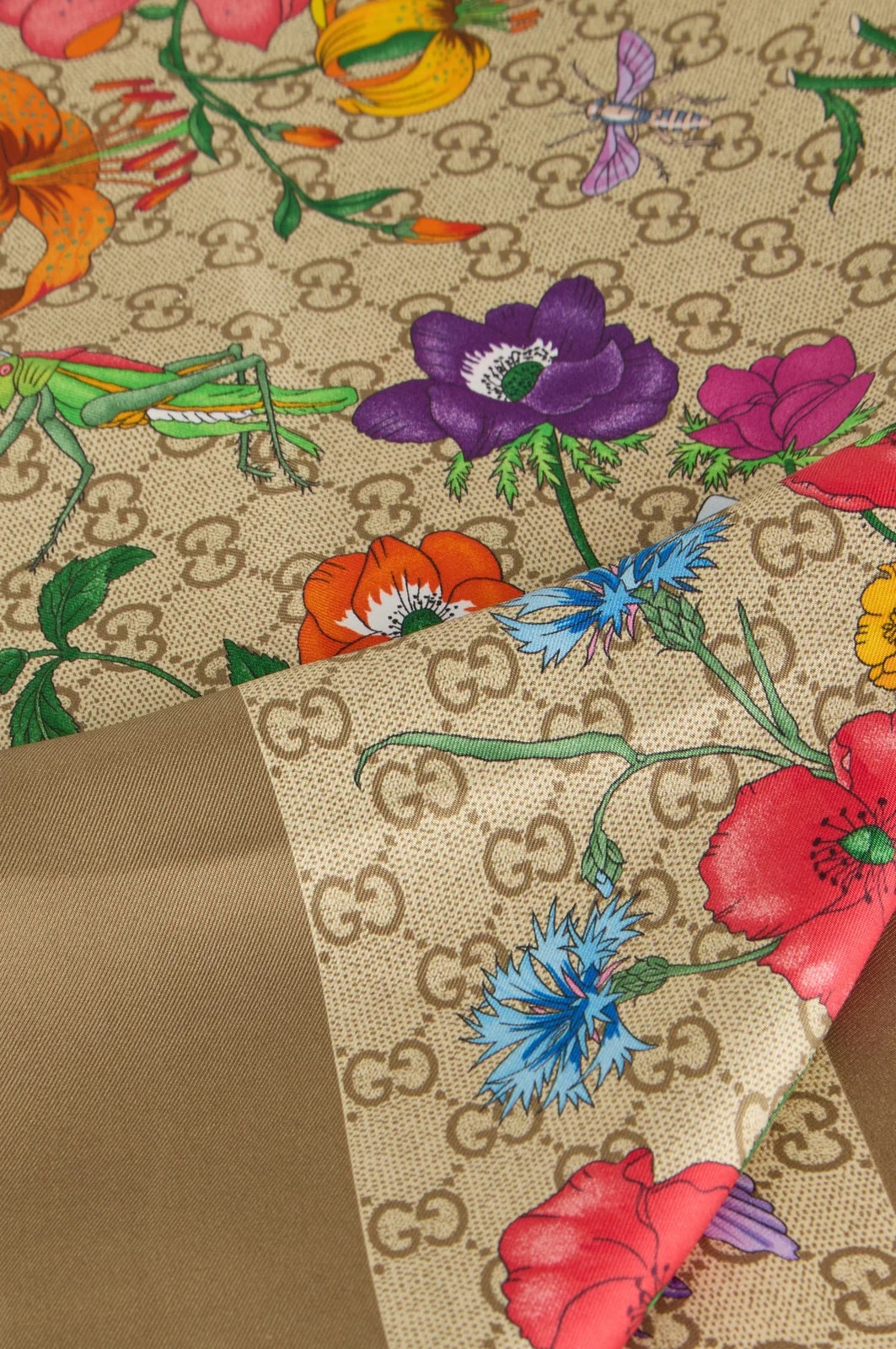 Gucci Floral Scarf — Scarfs 3