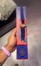 Audemars Piguet X Swatch — Audemars Piguet X Swatch Quartz Analog Octagon Blue Rubber Strap W/ Box — Watch — resale