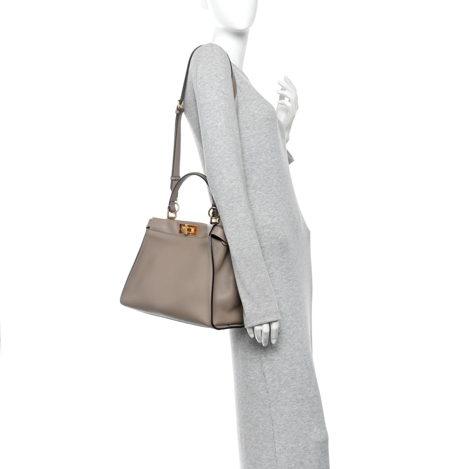 Vitello Seta Plexiglass Tortoise Medium Peekaboo Iconic Satchel Tortora 2