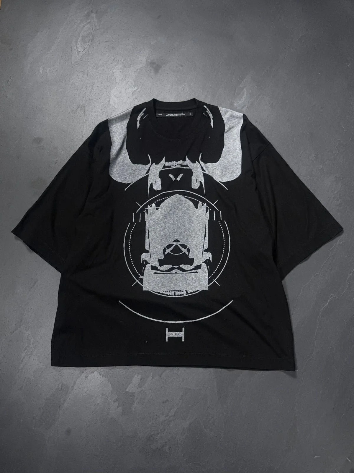 Julius 25SS [ Anima; ] Graphic Print T-Shirt — streetwear — resale