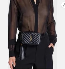 Saint Laurent — Yves Saint Laurent Mini Camera Lou Belt — Handbag — resale