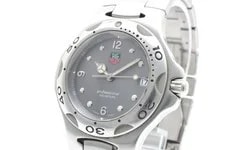 ▶️Tag Heuer Kirium WL1111 Gray Dial Silver Quartz Japan 4
