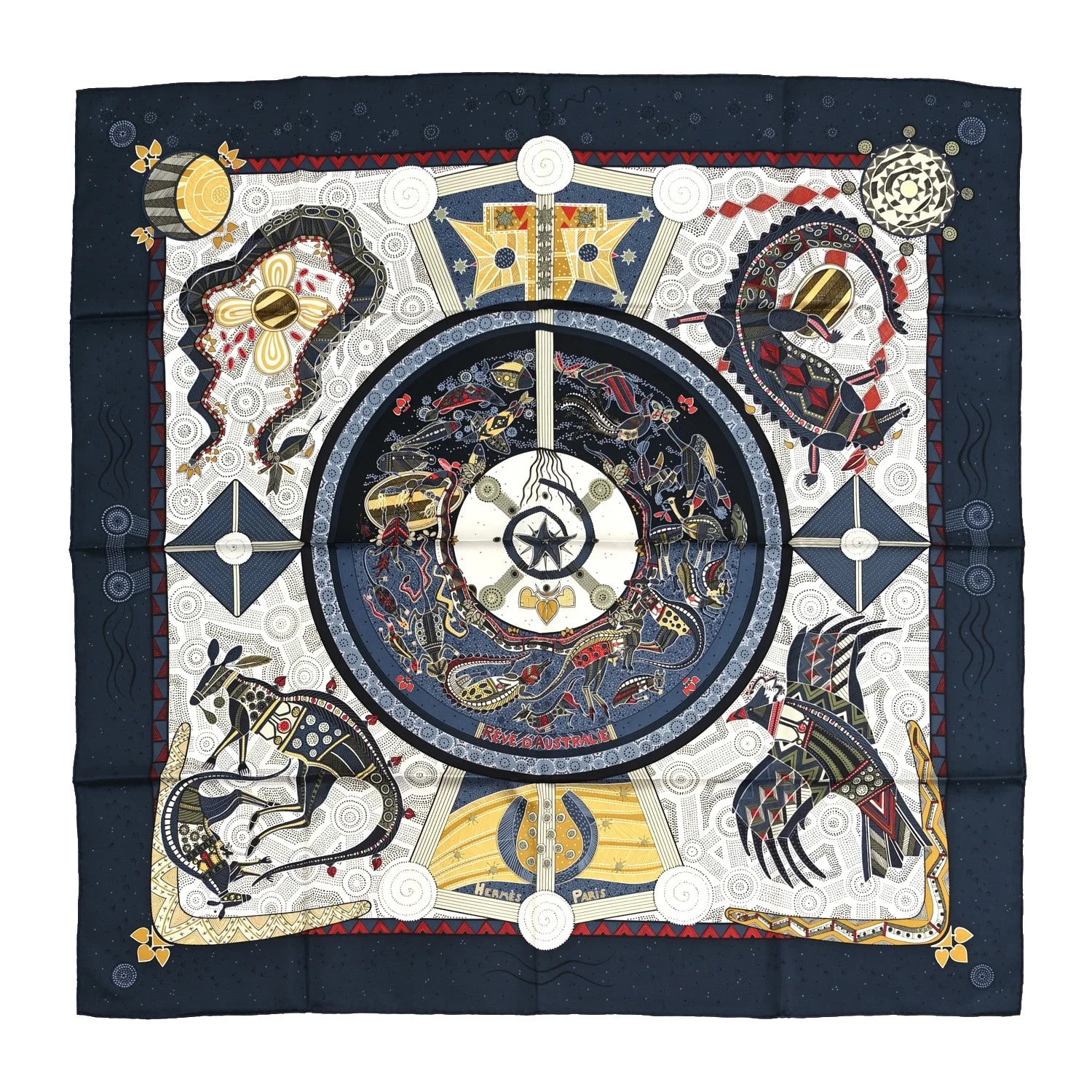 Hermès — Reve D'Australie Scarf 90 — Accessory — resale