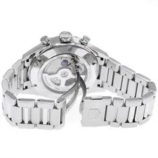 TAG Heuer Carrera CAR2012-4 44mm SS Silver Dial Automatic Chronograph Date #C249 4