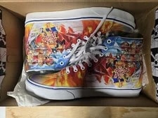 Vans X One Piece Sk8-Hi Punk Hazard Limited Edition VN0A5FCCBMA 3