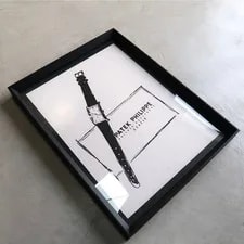 1952 Patek Philippe France Intage Adertisement Framed Illustration 4