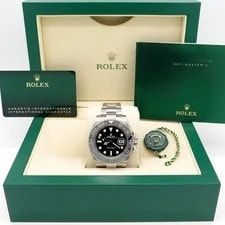 Rolex 126710GRNR GMT Master II on Oyster 2