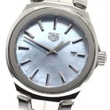 Tag Heuer — TAG Heuer WBC1311 Link Date Shell Dial Quartz 932593 From Japan — Watch — resale