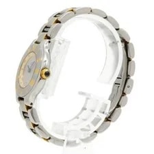 Cartier Must 21 SM Quartz SS GP Silver Dial W10073R6 2