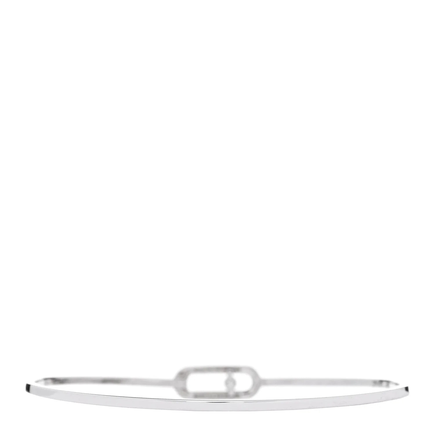 18K White Gold Move Uno Flex Bangle 2