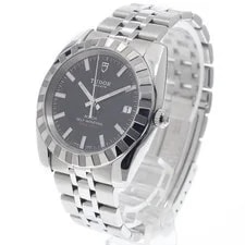 Tudor — Tudor Heritage 21010 37mm SS Black Dial Automatic Date #C8239 — Watch — resale