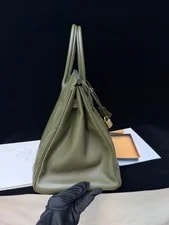 Hermès Birkin 35 Ghillies Cypress Tad Limited ToteBag 4