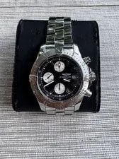Breitling Avenger Black - A13380. Original Box, Papers, and 3 Straps 4