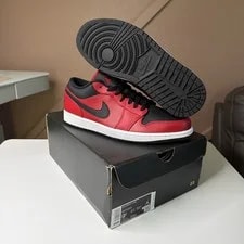 Air Jordan — New Air Jordan Low 1 Gym Reverse Pebbled 553558-605 — Sneaker — resale