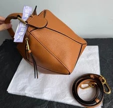 Loewe Puzzle PM Top Handle Crossbody Strap GHW 4
