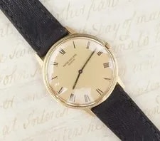 Patek Philippe — 18k Yellow Gold Patek Philippe Calatrava Automatic 35mm 3590 Papers W773 — Watch — resale