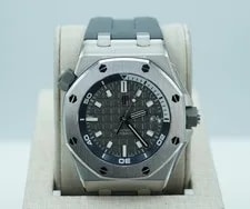 Audemars Piguet — Audemars Piguet Royal OAK Offshore Diver 15720ST Grey Dial 2023 Full SET — Watch — resale