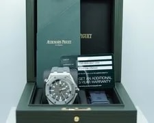 Audemars Piguet Royal OAK Offshore Diver 15720ST Grey Dial 2023 Full SET 2