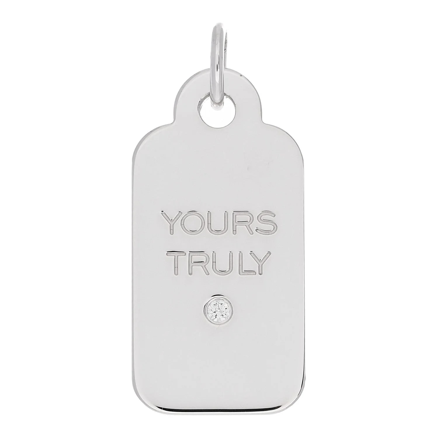 Tiffany & Co. — Yours Truly Charm — Jewelry — resale