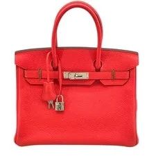 Hermès — Hermes Birkin 30 Jaipur SV Hardware Dust #OK340 — Handbag — resale