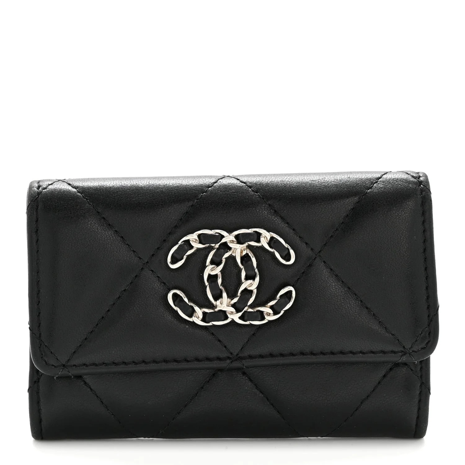 Chanel — Chanel 19 Flap Card Holder — Accessory — resale