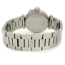 Cartier Pasha C W31053M7 Stainless Steel 35mm Black Dial Automatic 2004 #TSW1390 3