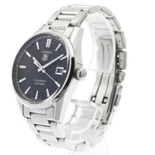 TAG Heuer Carrera Calibre 5 WAR211A.BA0782 39mm SS Black #C8617 2