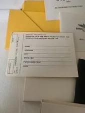 Breitling Booklets Year 80/90 4