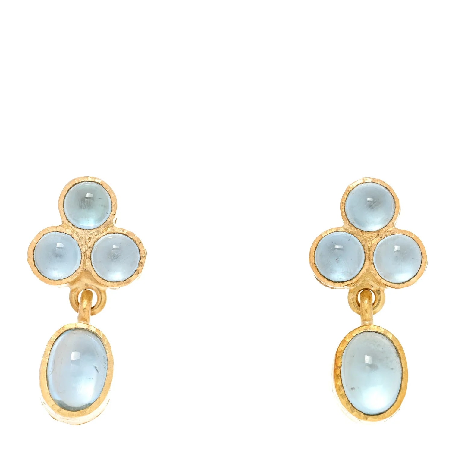 Elizabeth Locke — 19K Yellow Gold Drop — Jewelry — resale