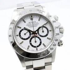 Rolex Daytona 16520 40mm Stainless Steel White #UW055 3
