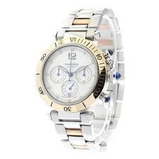 Cartier — Cartier Pasha DE W31036T6 38mm SS Silver #C2677 — Watch — resale
