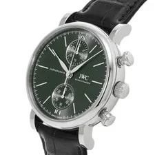 IWC Portofino IW391405 39mm Stainless Steel Green #WW8523 2