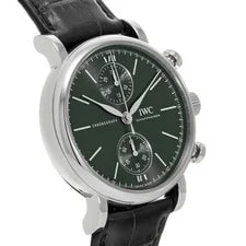 IWC Portofino IW391405 39mm Stainless Steel Green #WW8523 3