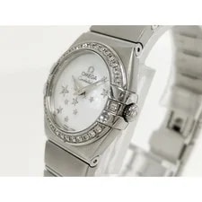 Omega Constellation Blush Star Diamond Quartz SKAI-0 3