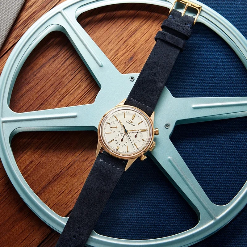 1960s Movado M95 Sub-Sea Chronograph Ref. 95-224-568 in 14k Yellow Gold 3
