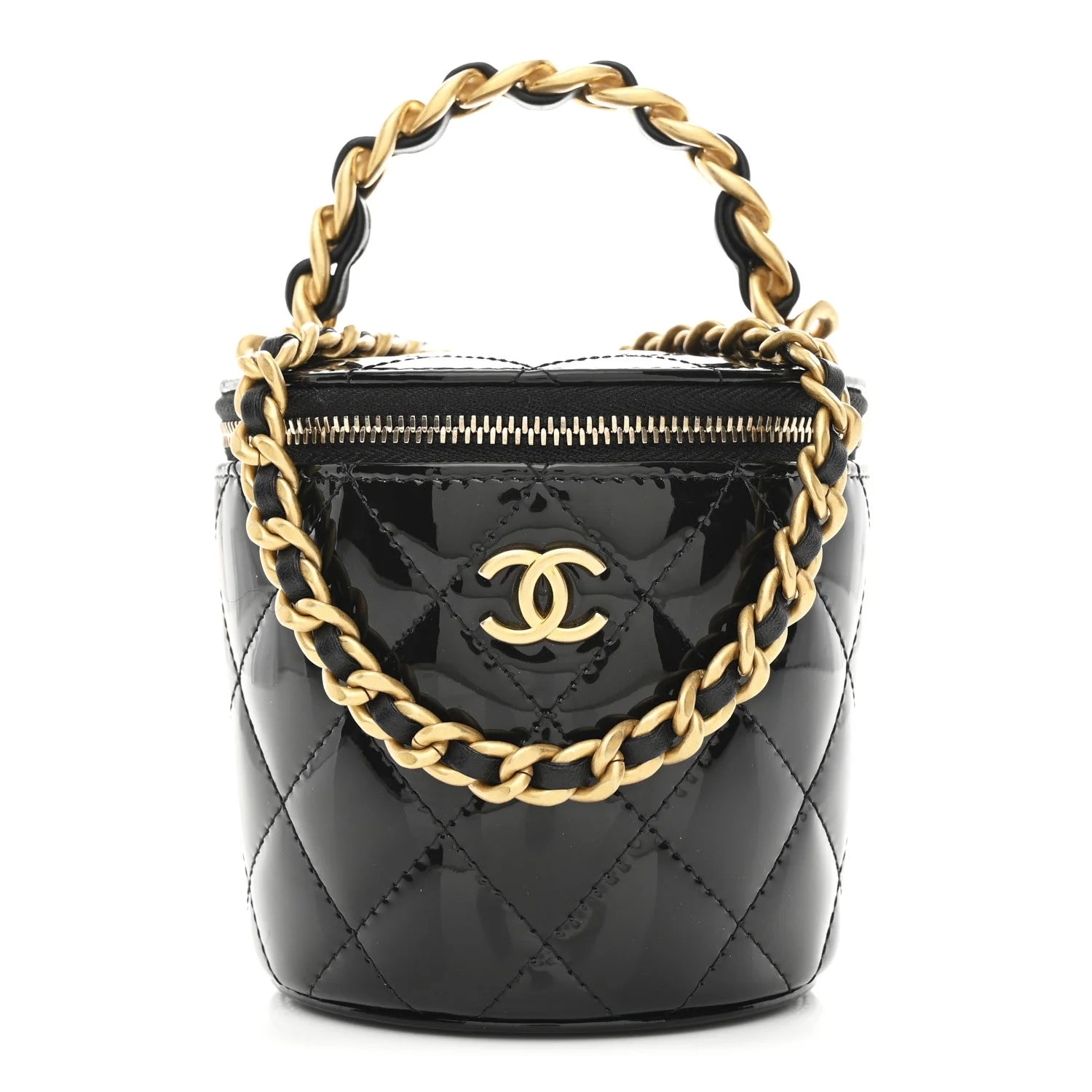 Chanel — Afternoon Tea Top Handle Vanity Case With Chain — Handbag — resale