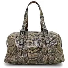 Bottega Veneta — Bottega Veneta Mini Boston Exotic Hardware — Handbag — resale