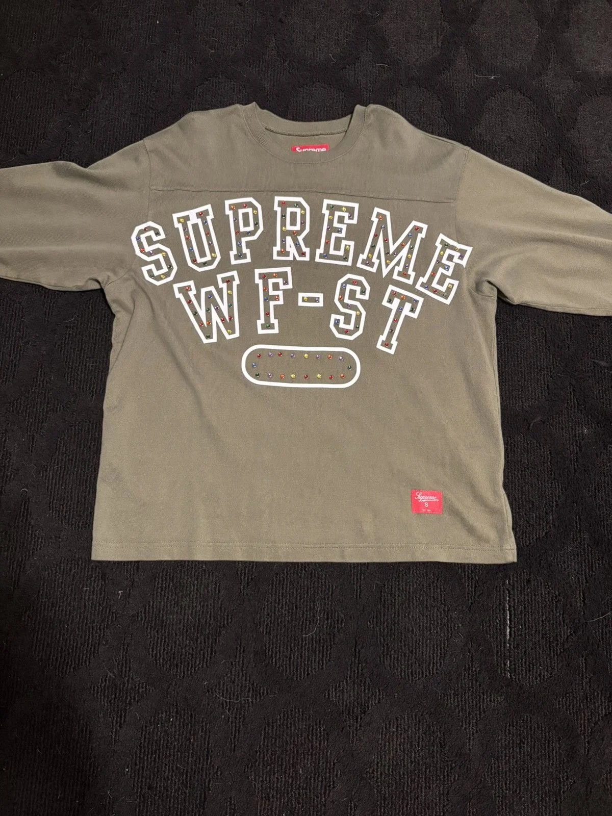 Supreme — Supreme Studded L/S Top — streetwear — resale