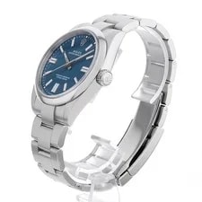 Rolex Oyster Perpetual 41 134300 Med Blue Random Number Second Hand 2