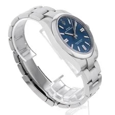 Rolex Oyster Perpetual 41 134300 Med Blue Random Number Second Hand 3