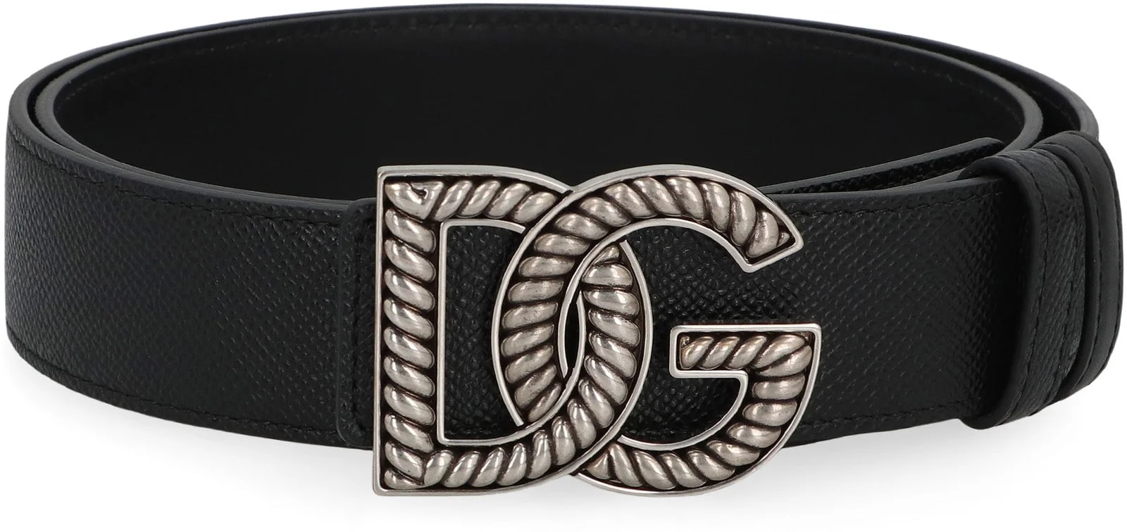 Dolce & Gabbana Logo Buckle Belt — Calf 2
