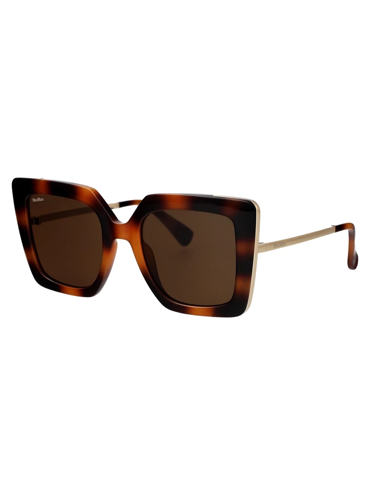 Max Mara Mm0051 Tortoiseshell Injected Sunglasses — 2