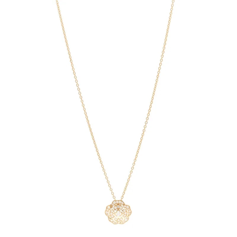 Chanel — 18K Yellow Gold Bouton de Camelia — Jewelry — resale