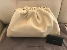 3k Auth Bottega Veneta the Pouch Large Nude 2
