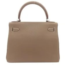 Hermes Kelly 28, Internal Stitching, Etoupe, SilverHardware L... 2