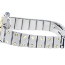Cartier Santos Octagonal SM 24mm SS White #C12300 2