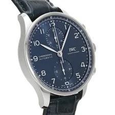 IWC Portugieser IW371606 41mm Stainless Steel Blue #WW9142 3
