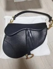 Dior — Dior Saddle Medium With Strap No Scratches Excellent From Japan — Handbag — resale