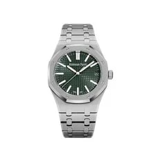Audemars Piguet — Audemars Piguet Royal Oak 15510ST.OO.1320ST.09 Stainless Steel Green Dial — Watch — resale